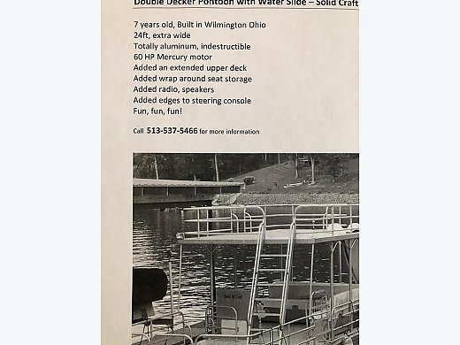 2012 Solid Craft Pontoon Doubled...