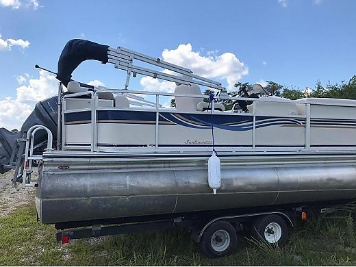 2005 Harris Flotebote Sunliner 2...